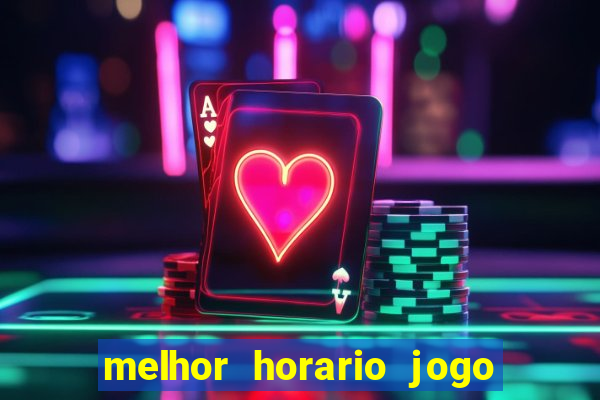 melhor horario jogo fortune rabbit